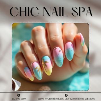 Chic Nail Spa - Summer Nails - Nail Salons Near Me - Brookfield, Wisconsin
