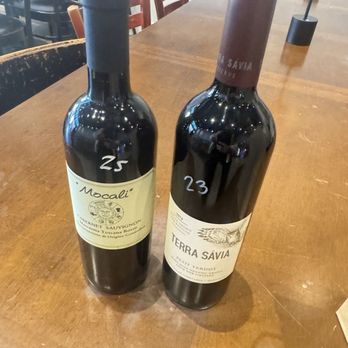 Mile Limit Wine Shop - My Selection, one from Italy, One from Napa Valley Cali. - Wine Bars Near Me - Berkeley, California
