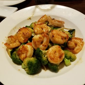Samurai Sushi - Hibachi shrimp - but more like shrimp and broccoli, stir fried. Not really hibachi-style. - Japanese Near Me - Oklahoma City, Oklahoma