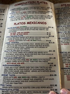 Menu photo 1 Andele's Dog House Las Cruces, NM