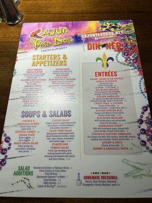 Menu photo 7 Cajun Yard Dog Charlotte, NC