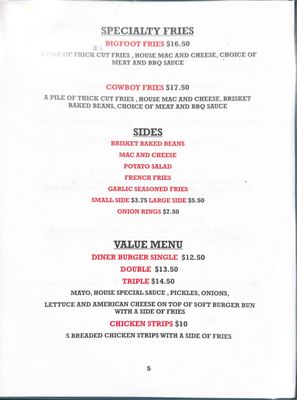 Menu photo 1 Cali Jays Hayfork, CA Menu photo 1 Cali Jays Hayfork, CA