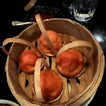Mott 32 - Spicy xiao long bao. These were incredible. - Chinese Near Me - Las Vegas, Nevada