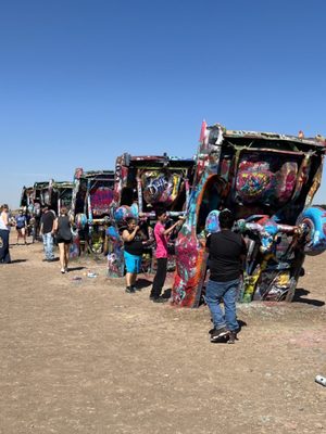 Cadillac Ranch by null
