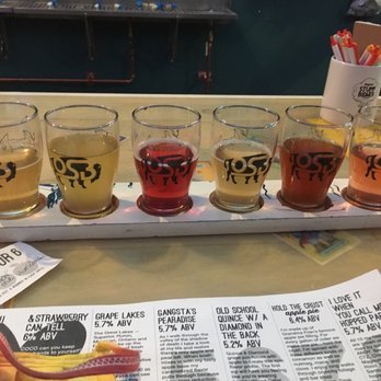 OSB Buffalo - My flight of goodness - Breweries Near Me - Buffalo, New York OSB Buffalo - My flight of goodness - Breweries Near Me - Buffalo, New York