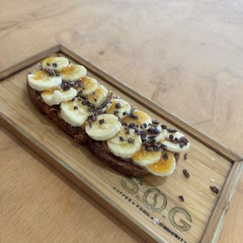SOG Cafe - Banana toast - Acai Bowls Near Me - Tampa Bay, Florida SOG Cafe - Banana toast - Acai Bowls Near Me - Tampa Bay, Florida