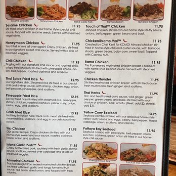 Thai Spice - Menu - July 2024 - Thai Near Me - Independence, Missouri
