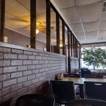 The Junction Restaurant Korean & International cuisine - a brick wall and tables and chairs - Korean Near Me - Lawton, Oklahoma The Junction Restaurant Korean & International cuisine - a brick wall and tables and chairs - Korean Near Me - Lawton, Oklahoma