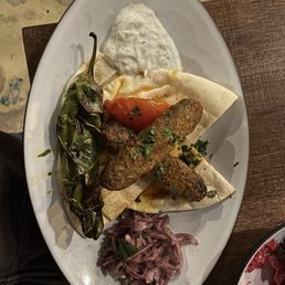 Lamb skewers Lamb skewers