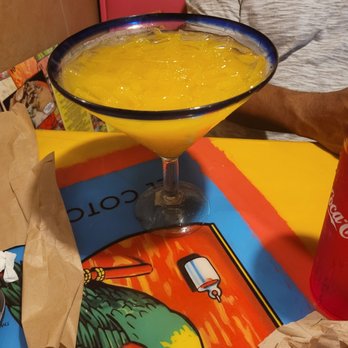 Papas & Beer - Mango Margarita (medium size) - Mexican Near Me - Greenville, South Carolina Papas & Beer - Mango Margarita (medium size) - Mexican Near Me - Greenville, South Carolina