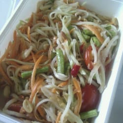 Mae Ping Shop  - Papaya salad at Mae Ping Shop