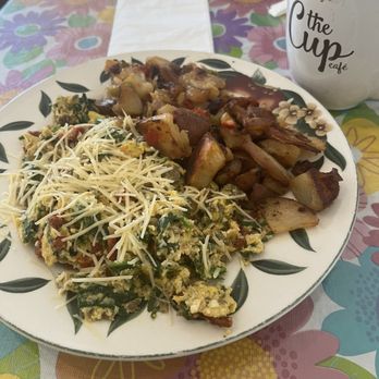 The Cup Cafe - The Tuscan scramble - Breakfast & Brunch Near Me - Reno, Nevada