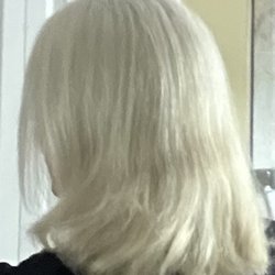 Before hair style.