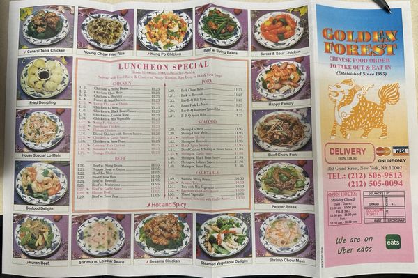 Menu photo 1 Golden Forest New York, NY Menu photo 1 Golden Forest New York, NY
