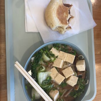 Zao Bakery Cafe - Egg noodles with chicken and pork bun - Bakeries Near Me - Saint Paul, Minnesota Zao Bakery Cafe - Egg noodles with chicken and pork bun - Bakeries Near Me - Saint Paul, Minnesota