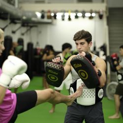 Zombie Muay Thai - Drilling in Pads and Clinch class