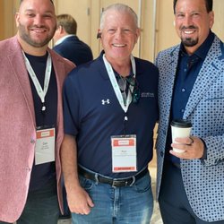 Universal Mortgage & Finance - Ron Taylor, CEO of Universal Mortgage & Finance, Inc. (center). Barry Habib, CEO of MBS Highway (right) with his son Dan Habib (left).