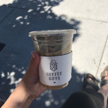 Coffee Guys - Vanilla iced latte with oat milk, - Coffee & Tea Near Me - Morgan Hill, California Coffee Guys - Vanilla iced latte with oat milk, - Coffee & Tea Near Me - Morgan Hill, California