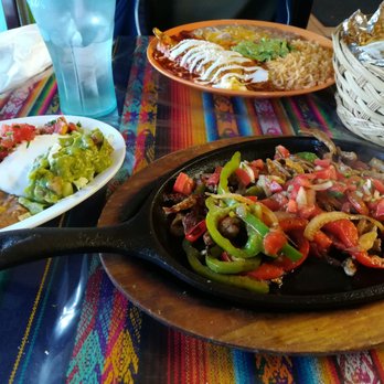 La Conquista Taqueria - Chicken fajitas (~$12) and Chile relleno ($11.95). - Mexican Near Me - Redding, California La Conquista Taqueria - Chicken fajitas (~$12) and Chile relleno ($11.95). - Mexican Near Me - Redding, California