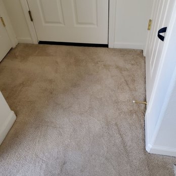 Easy Clean Carpet - After cleaning. Black dirt gone from high traffic garage entry cleaner and brighter. - Carpet Cleaning Near Me - Citrus Heights, California