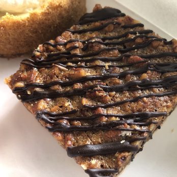 Wildflour Pastry - Pecan Chocolate Bar - Desserts Near Me - Charleston, South Carolina Wildflour Pastry - Pecan Chocolate Bar - Desserts Near Me - Charleston, South Carolina