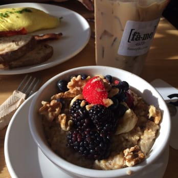 Fàme Caffe - Delicious steel cut oatmeal and vanilla latte - Coffee & Tea Near Me - Phoenix, Arizona Fàme Caffe - Delicious steel cut oatmeal and vanilla latte - Coffee & Tea Near Me - Phoenix, Arizona