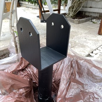 Smith Welding & Fabrication - 6x6 heavy duty post base. - Metal Fabricators Near Me - Santa Ana, California Smith Welding & Fabrication - 6x6 heavy duty post base. - Metal Fabricators Near Me - Santa Ana, California