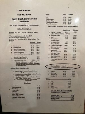 Menu photo 3 Farm Cafe & General Store Westminster, SC