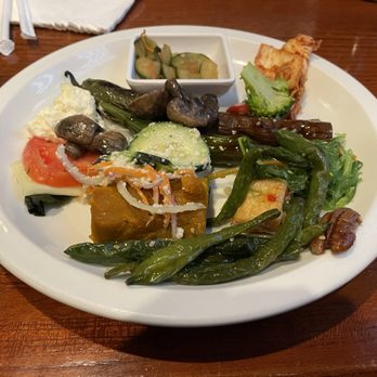 Osaka Sushi & Grill - Sampling of some of the salad items on the buffet. - Japanese Near Me - Addison, Texas Osaka Sushi & Grill - Sampling of some of the salad items on the buffet. - Japanese Near Me - Addison, Texas