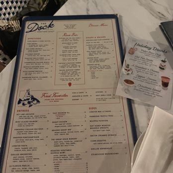 The Dock at Crayton Cove - Menu - Seafood Near Me - Naples, Florida