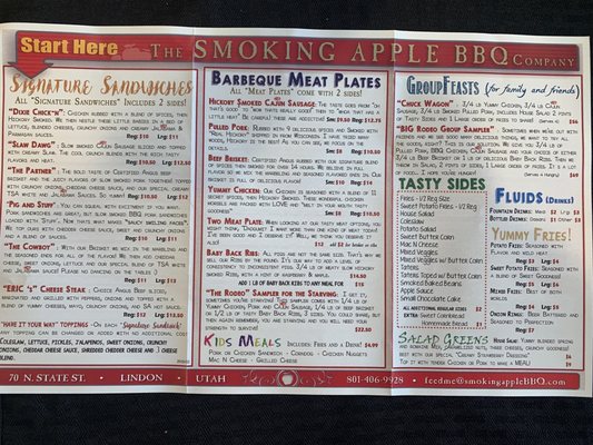 Menu photo 2 The Smoking Apple Lindon, UT
