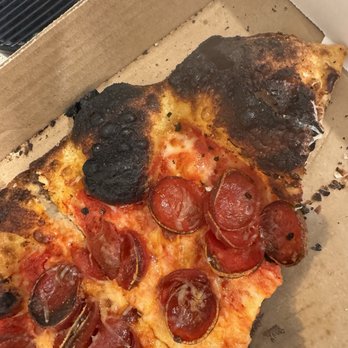 Speak Cheezy - Very burnt! - Pizza Near Me - Long Beach, California Speak Cheezy - Very burnt! - Pizza Near Me - Long Beach, California