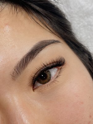 Volume Lash Extensions - Volume Lash Extensions are suited for a variety of clients, especially for those who like a soft but full lash look. This set will look different from client to client depending on their natural lashes. 

Light Volume
Full Set: $160, Fill: $90 
Added wispy: $10 (full set) & $5 (fill)

Volume 
Full Set: $170, Fill: $100 
Added wispy: $10 (full set) & $5 (fill)