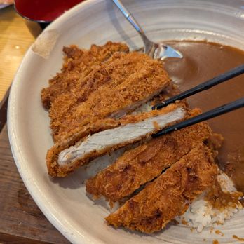 Tendon Kohaku - Pork Katsu Curry Rice - Japanese Near Me - Bellevue, Washington Tendon Kohaku - Pork Katsu Curry Rice - Japanese Near Me - Bellevue, Washington