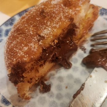 Momo Cafe - Bogarts donut Nutella 10/10 - Coffee & Tea Near Me - Minneapolis, Minnesota