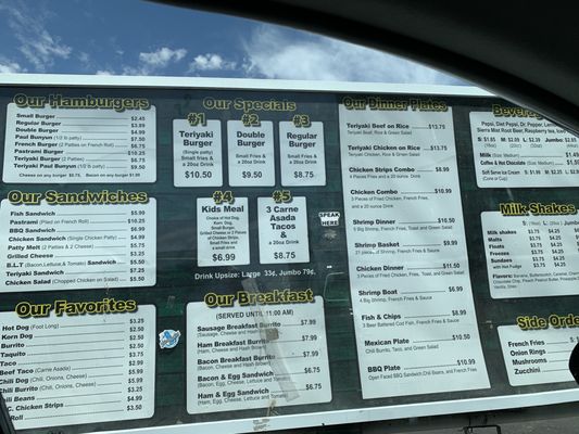 Menu photo 1 Country Boy Drive In Bakersfield, CA