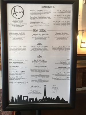 Menu photo 3 Adelle's Chattanooga, TN Menu photo 3 Adelle's Chattanooga, TN