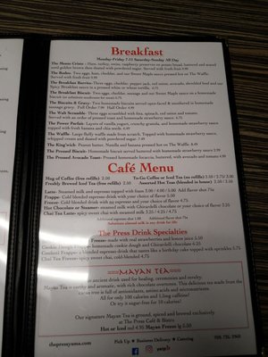 Menu photo 8 The Press Cafe & Bistro Yuma, AZ Menu photo 8 The Press Cafe & Bistro Yuma, AZ