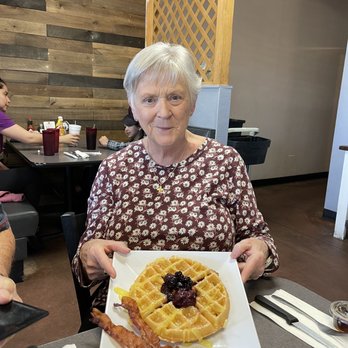 JerryBobs Restaurant - Lemon ricotta waffle with bacon - Breakfast & Brunch Near Me - Green Valley, Arizona