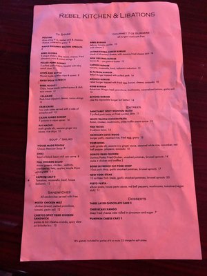 Menu photo 8 Rebel Kitchen And Libations Livermore, CA