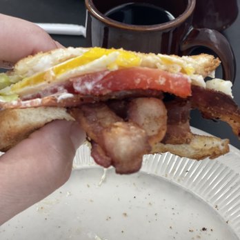 Parkview Restaurant - Last two bites of my favorite HOMETOWN resteraunt BLT with egg! - Breakfast & Brunch Near Me - Connersville, Indiana Parkview Restaurant - Last two bites of my favorite HOMETOWN resteraunt BLT with egg! - Breakfast & Brunch Near Me - Connersville, Indiana