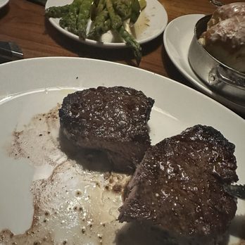 Del Frisco's Double Eagle Steakhouse - Well done filet mignon - Steakhouses Near Me - Dallas, Texas Del Frisco's Double Eagle Steakhouse - Well done filet mignon - Steakhouses Near Me - Dallas, Texas