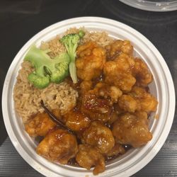 C5. Orange Chicken but thought I ordered General Tao