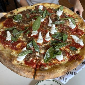 Coniglio’s Old Fashioned - Meatball Ricotta Round - Pizza Near Me - Morristown, New Jersey Coniglio’s Old Fashioned - Meatball Ricotta Round - Pizza Near Me - Morristown, New Jersey