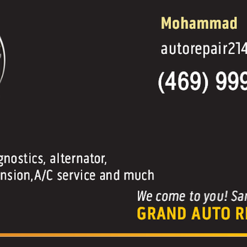 Grand Auto Repair - Auto Repair Near Me - Dallas, Texas Grand Auto Repair - Auto Repair Near Me - Dallas, Texas