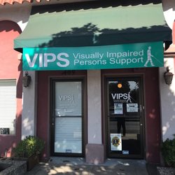 VIPS Visually Impaired Persons Support - Here is the entrance but there's plenty of parking on the left side of the door