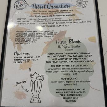 Hobee's - Specials menu - Breakfast & Brunch Near Me - San Jose, California Hobee's - Specials menu - Breakfast & Brunch Near Me - San Jose, California