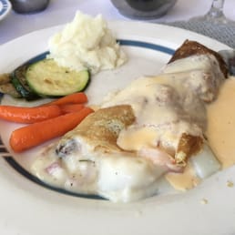 Seafood Crepes