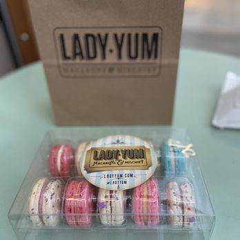 Lady Yum - Denny Triangle - 10 Pack Pick Your Own Flavors Macaron - Macarons Near Me - Seattle, Washington