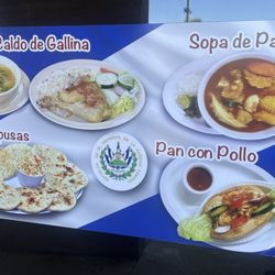 Pupuseria Mi Salvador - Types of food served